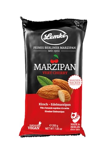 Lemke Marzipan/Backmarzipan - Very Cherry - Kirsch-Edelmarzipan von Lemke - Feines Berliner Marzipan seit 1902