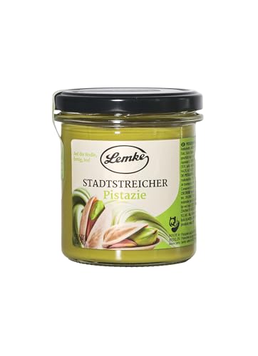 Lemke Pistaziencreme/Pistazienaufstrich - Stadtstreicher Pistazie (325 g) von Lemke - Feines Berliner Marzipan seit 1902