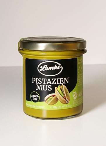 Lemke Pistazienmus - Aus 100% blanchierten Pistazien (300 g) von Lemke - Feines Berliner Marzipan seit 1902