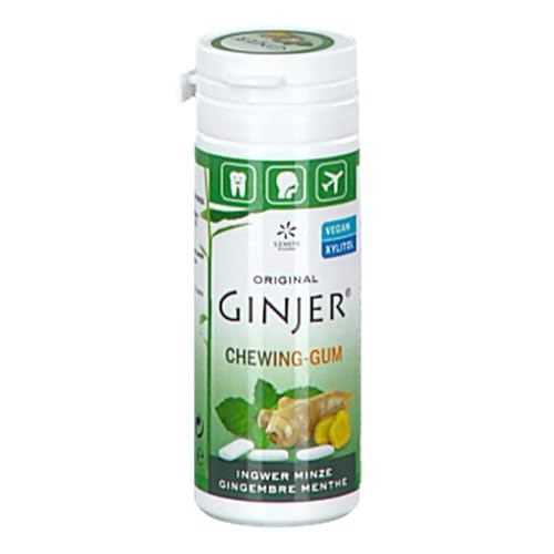 INGWER GINJER Kaugummi Minze von Lemon Pharma