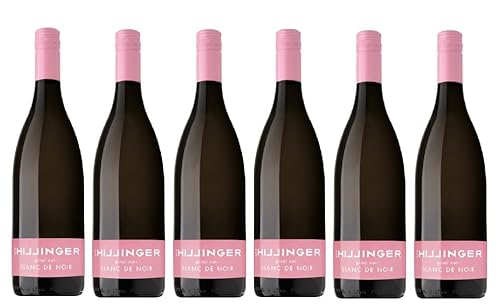 6x 0,75l - 2022er - Leo Hillinger - Blanc de Noir - Pinot Noir - Burgenland - Österreich - Weißwein trocken von Leo Hillinger