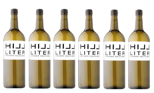 6x 1,0l - Leo Hillinger - Hill Liter - Grüner Veltliner - Burgenland - Österreich - Weißwein trocken von Leo Hillinger