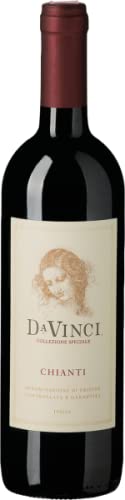 6 x Chianti Leonardo da Vinci DOCG tr. 2019 von Leonardo da Vinci im Vorteilspack (6x0,75l), trockener Rotwein aus der Toskana von Leonardo da Vinci