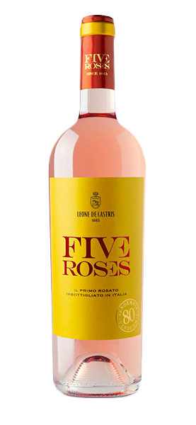 "Five Roses" Rosato Salento IGT 2023 von Leone de Castris