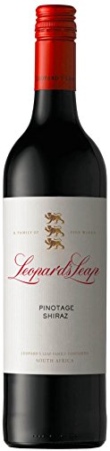 6x 0,75l- 2017er - Leopard's Leap - Pinotage & Shiraz - Coastal Region W.O. - Südafrika - Rotwein trocken von Leopard’s Leap