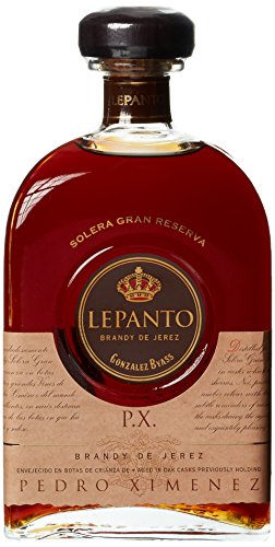 Lepanto, Solera Gran Reserva Brandy de Jerez P.X., Bodega González Byass,in Geschenkverpackung (1 x 0.7 l) von Lepanto