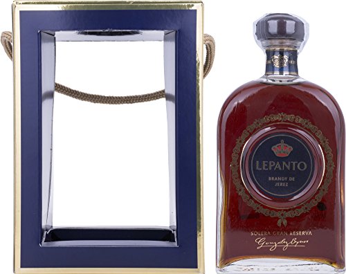 Lepanto Brandy de Jerez Solera Gran Reserva 36% Vol. 0,7 l + GB von Lepanto