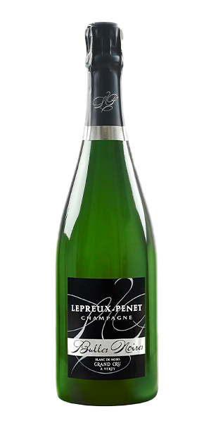 Champagne Bulles Noirs Grand CRU von Lepreux Penet