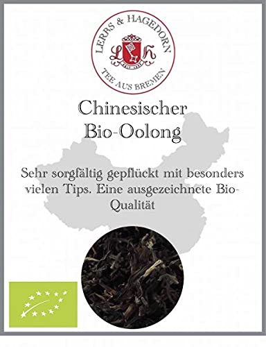 Lerbs & Hagedorn, China Tee Bio Oolong| 250g (ca. 21 Liter) Besonders viele Tips Ökologischer Anbau von Lerbs & Hagedorn