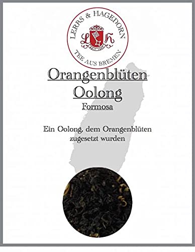 Lerbs & Hagedorn, Aromatisierter Oolong Tee Formosa Orangenblüten Oolong | Mild Aromatisch Frucht Orange 250g (ca. 21 Liter) von Lerbs & Hagedorn Bremen
