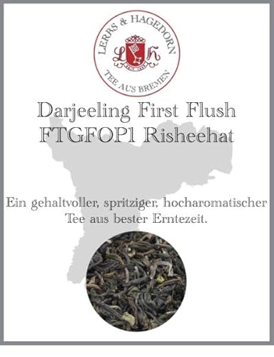 Darjeeling First Flush FTGFOP1 Risheehat 1kg von Lerbs & Hagedorn