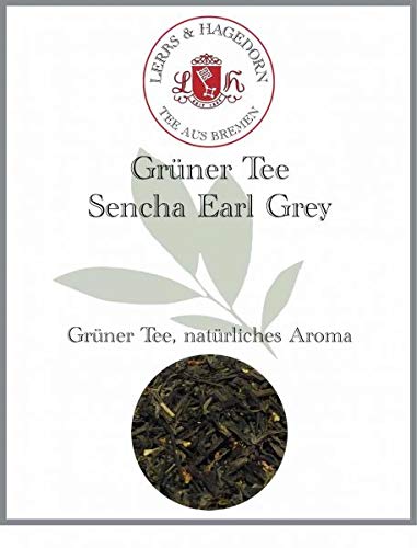 Lerbs & Hagedorn, Grüner Tee Sencha Earl Grey |Bergamotte Geschmack 250g (ca. 21 Liter) Sencha Tee als Basis von Lerbs & Hagedorn Bremen