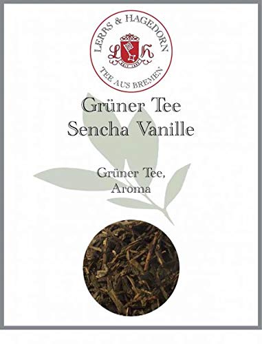 Lerbs & Hagedorn, Grüner Tee Sencha Vanille|Runder Vanille Geschmack 250g (ca. 21 Liter) von Lerbs & Hagedorn Bremen
