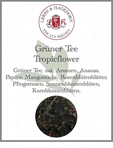 Grüner Tee Tropicflower 250g von Lerbs & Hagedorn Bremen