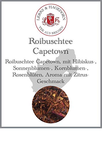 Lerbs & Hagedorn, Kräutertee Fit und schlank | 250g (ca. 21 Liter) Gojibeeren, Guaranapulver, Mate, Sonnenblumenblüten, Johannisbeeren, Schlehdornbeeren von Lerbs & Hagedorn Bremen
