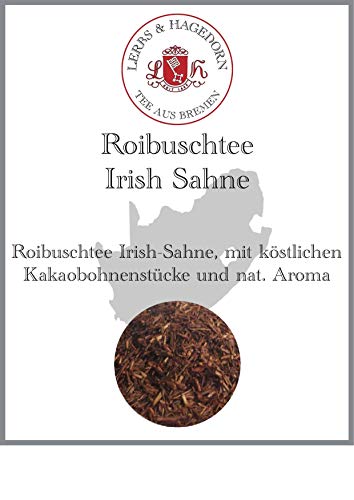 Lerbs & Hagedorn, Roibuschtee Irish Sahne | 1.5kg (ca. 122 Liter) Mit Kakaobohnenstücken von Lerbs & Hagedorn