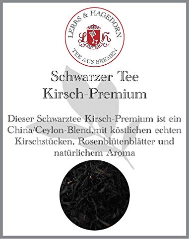 Schwarz-Tee Kirsch-Premium 250g von Lerbs & Hagedorn Bremen