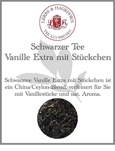 Lerbs & Hagedorn, Schwarz Tee Vanille Extra| Besonders Vanillig im Geschmack 1.5kg (ca. 122 Liter) Ceylon Tee Lerbs & Hagedorn, Schwarz Tee Vanille Extra| Besonders Vanillig im Geschmack 1.5kg (ca. 122 Liter) Ceylon Tee von Lerbs & Hagedorn Bremen