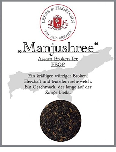 Lerbs & Hagedorn, Assam Tee Broken Tee FBOP Manjushree | Kräftig würziger Geschmack 1.5kg (ca. 122 Liter) Herzhaft weich von Lerbs & Hagedorn