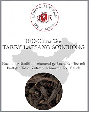 Lerbs & Hagedorn, Schwarzer China Tee Tarry Lapsang Souchong Bio | Rauchig, Langanhaltend, Würzig 1kg Ca. (81 Liter) Lerbs & Hagedorn, Schwarzer China Tee Tarry Lapsang Souchong Bio | Rauchig, Langanhaltend, Würzig 1kg Ca. (81 Liter) von Lerbs & Hagedorn