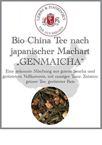 BIO-China Tee nach Japanischer Art "GENMAICHA" 2kg von Lerbs & Hagedorn