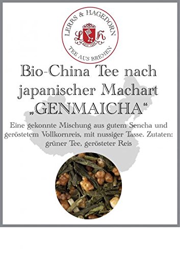 BIO-China Tee nach Japanischer Art "GENMAICHA" 1kg von Lerbs & Hagedorn