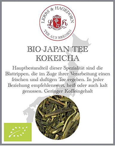 Lerbs & Hagedorn, Japanischer Grüntee Kukicha Bio | Weich, Nussig, Frisch 1kg Ca. (81 Liter) von Lerbs & Hagedorn
