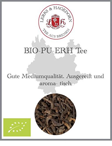 Lerbs & Hagedorn, Schwarzer China Tee Pu-Erh Bio - shu | Mild, Erdig, Weich 2kg Ca. (160Liter) von Lerbs & Hagedorn