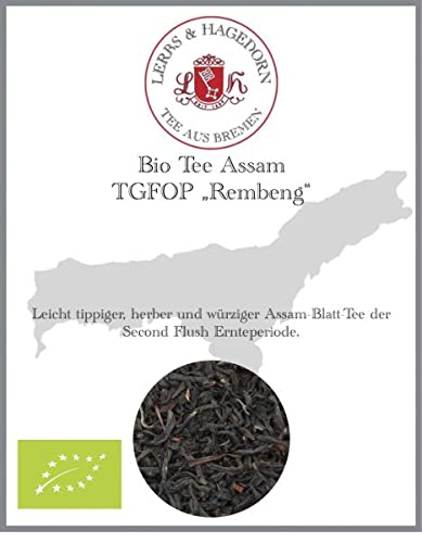 Bio Tee Assam TGFOP „Rembeng“ 250g von Lerbs & Hagedorn