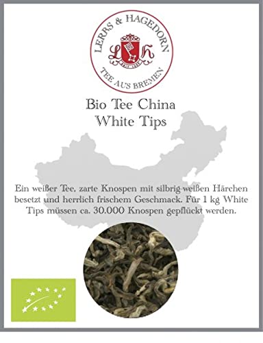 Bio Tee China White Tips 250g von Lerbs & Hagedorn