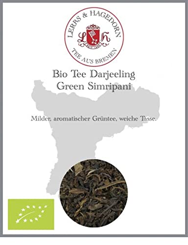 Bio Tee Darjeeling Green Simripani 250g von Lerbs & Hagedorn