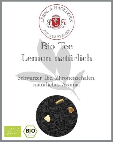 Lerbs & Hagedorn, Bio Tee Lemon natürlich | 1kg (Ca. 81 Liter) Zitronenschalen, von Lerbs & Hagedorn Bremen