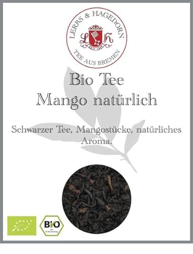 Lerbs & Hagedorn, Bio Tee Mango natürlich | 1kg (Ca. 81 Liter) Mango-Stücke von Lerbs & Hagedorn Bremen