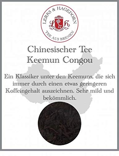 Lerbs & Hagedorn, Keemun Congou China Tee| Sehr milder Tee 250g (ca. 21 Liter) von Lerbs & Hagedorn