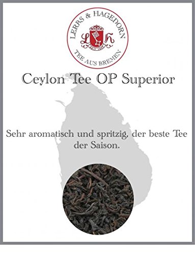 Lerbs & Hagedorn, Ceylon Tee OP Superior | Aromatisch, Spritzig 1kg (ca. 81 Liter) von Lerbs & Hagedorn