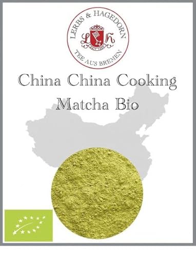 Lerbs & Hagedorn, Grüner China Tee China Cooking Matcha Bio | Süßlich, Feinherb, Ausgeprägt 1kg Ca. (81 Liter) von Lerbs & Hagedorn