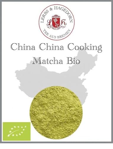 Lerbs & Hagedorn, Grüner China Tee China Cooking Matcha Bio | Süßlich, Feinherb, Ausgeprägt 1kg Ca. (81 Liter) von Lerbs & Hagedorn