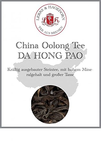 Lerbs & Hagedorn, Oolong China Tee Da Hong Pao | Vielschichtig, Langanhaltend, Fruchtig 1kg Ca. (81 Liter) von Lerbs & Hagedorn