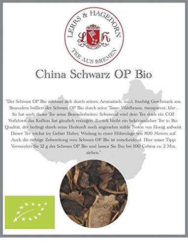China Schwarz OP Bio 1 KG von Lerbs & Hagedorn