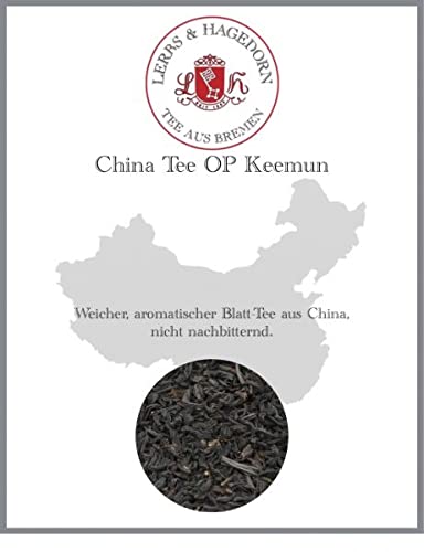Lerbs & Hagedorn, China Tee OP Keemun | Weich, Aromatisch, Nicht Nachbitternd 250g (ca. 20 Liter) Blatt Tee von Lerbs & Hagedorn