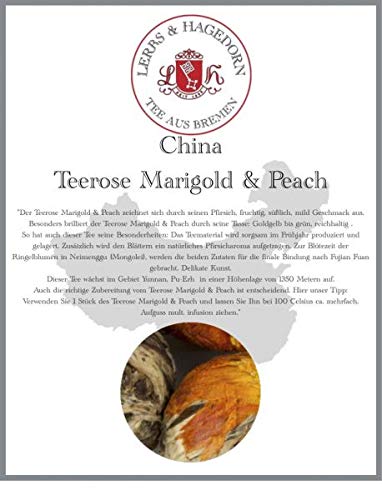 China Teerose Marigold & Peach 1 KG von Lerbs & Hagedorn