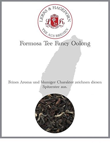 Lerbs & Hagedorn, Formosa Tee Fancy Oolong |Feines Aroma, Blumig 1kg (ca. 81 Liter) Lerbs & Hagedorn, Formosa Tee Fancy Oolong |Feines Aroma, Blumig 1kg (ca. 81 Liter) von Lerbs & Hagedorn