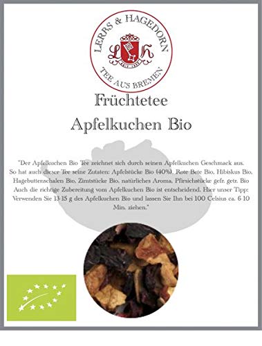 Früchtetee Apfelkuchen Bio 1 KG von Lerbs & Hagedorn