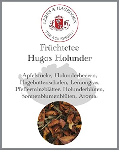 Früchtetee Hugos Holunder 250g von Lerbs & Hagedorn