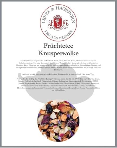 Früchtetee Knusperwolke 2kg von Lerbs & Hagedorn