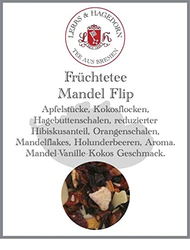 Früchtetee Mandel Flip 250g von Lerbs & Hagedorn