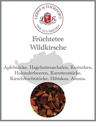 Früchtetee Wildkirsche 250g von Lerbs & Hagedorn