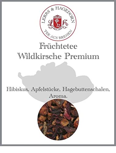 Früchtetee Wildkirsche Premium 250g von Lerbs & Hagedorn