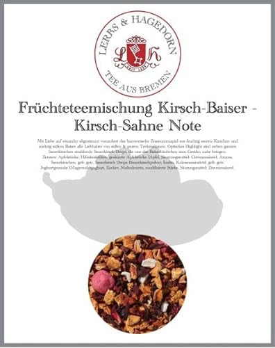 Früchteteemischung Kirsch-Baiser - Kirsch-Sahne Note 1kg von Lerbs & Hagedorn