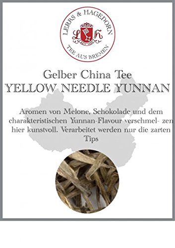 Lerbs & Hagedorn, Weißer China Tee Yunnan Yellow Needle | Leicht, Süßlich, Fruchtig 1kg Ca. (81 Liter) von Lerbs & Hagedorn